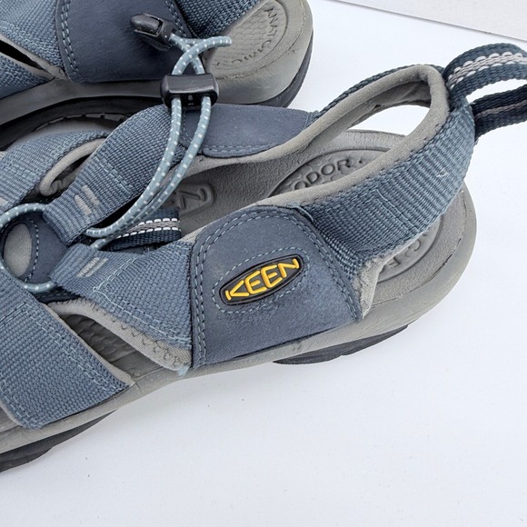 KEEN Newport H2 Mens Blue Grey Waterproof Hiking Sport Sandals 1012206 Size 11 - Picture 3 of 6